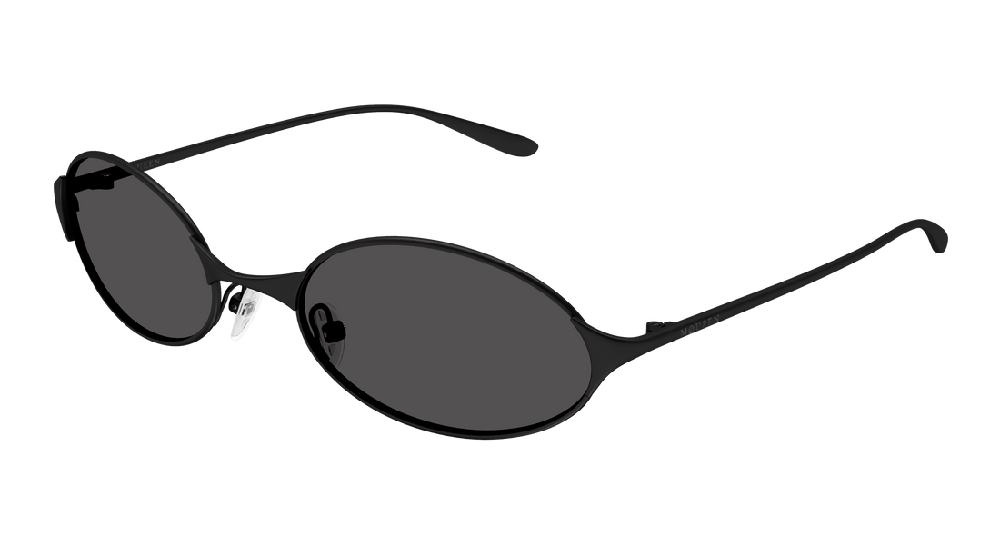 Óculos de sol alexander mcqueen am0589s 001 negro round/oval/panthos unisex tamanho 55mm - Vista principal