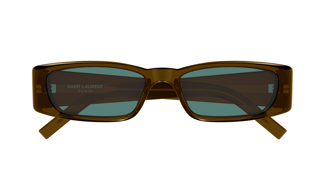 Occhiali da sole saint laurent sl 942 003 marron rectangular / squared femenino taglia 54mm - Vista dettagliata