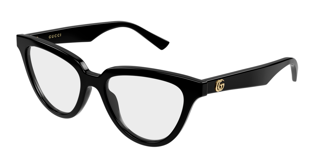 Brillen gucci gg2179o 001 negro cat eye femenino größe 52mm - Hauptansicht