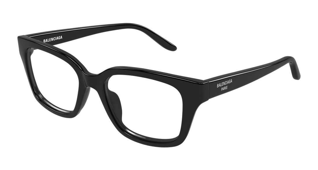 Lunettes de vue balenciaga bb0532o 007 negro rectangular / squared femenino taille 54mm - Vue principale