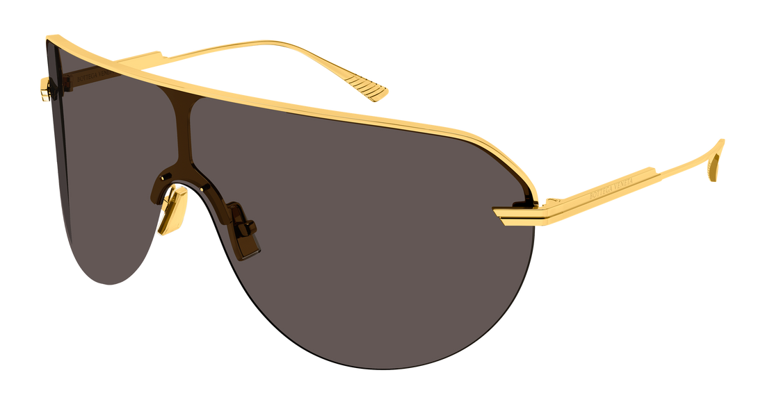 Solbriller bottega veneta bv1478s 003 dorado unisex størrelse 1mm - Hovedvisning