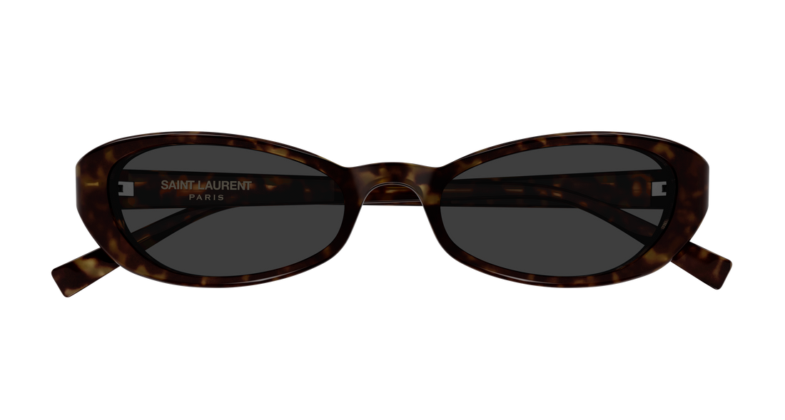 Sonnenbrillen saint laurent sl 871 003 havana round/oval/panthos unisex größe 51mm - Detailansicht