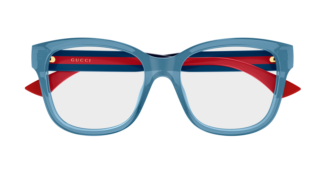 Brillen gucci gg0038onn 004 azul butterfly femenino größe 54mm - Detailansicht