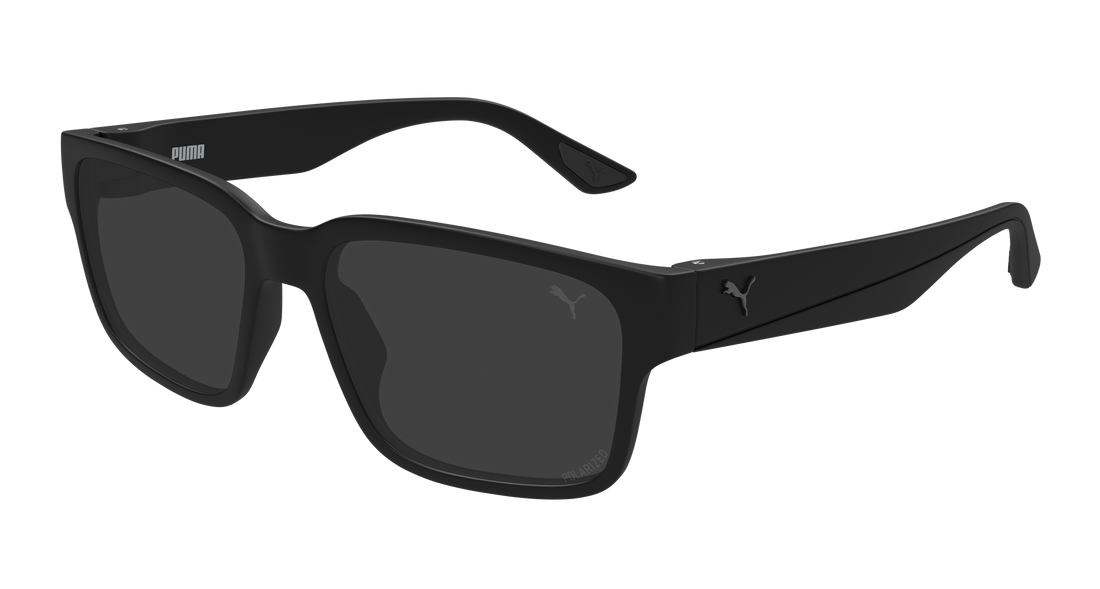 Sunglasses puma pu0542s 001 negro rectangular / squared masculino size 57mm - Main view