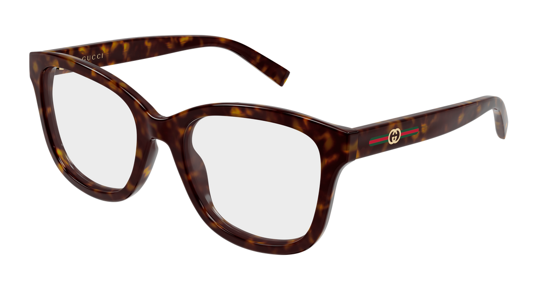 Occhiali da vista gucci gg2104o 002 havana rectangular / squared femenino taglia 53mm - Vista principale