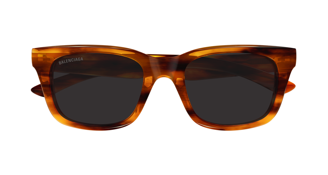 Sunglasses balenciaga bb0468s 003 marron rectangular / squared masculino size 53mm - Detailed view