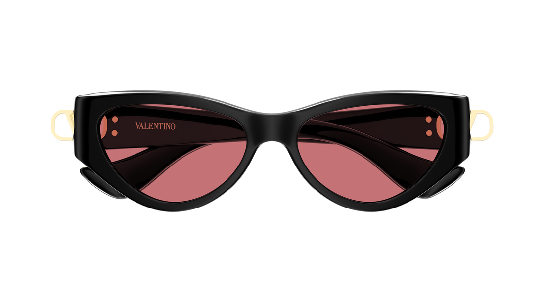 Occhiali da sole valentino vg0014s 002 negro cat eye femenino taglia 54mm - Vista dettagliata