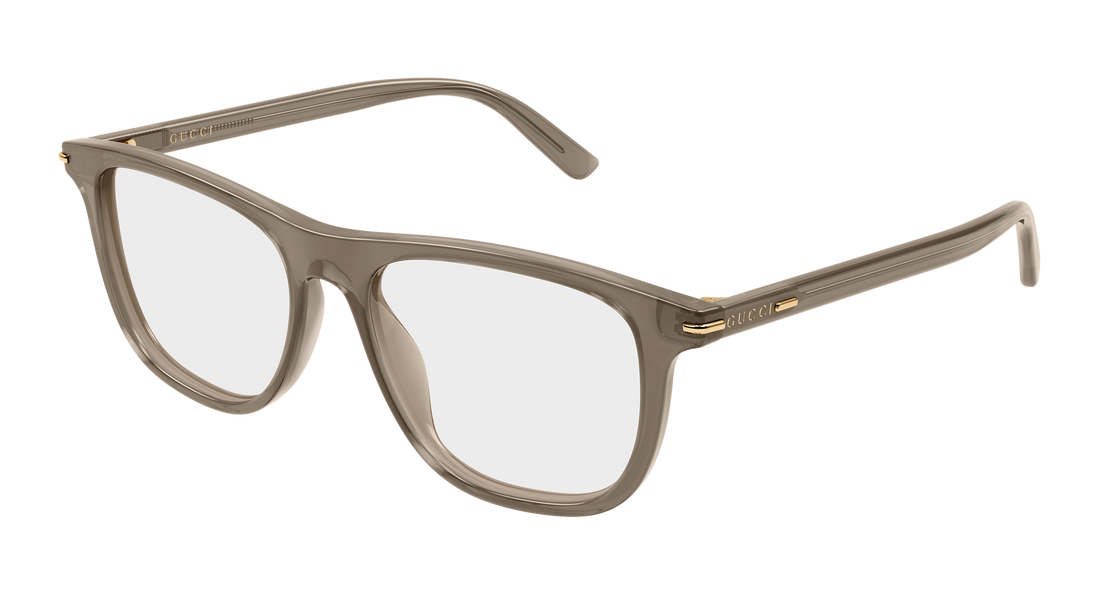 Brillen gucci gg2130o 007 marron rectangular / squared masculino größe 56mm - Hauptansicht