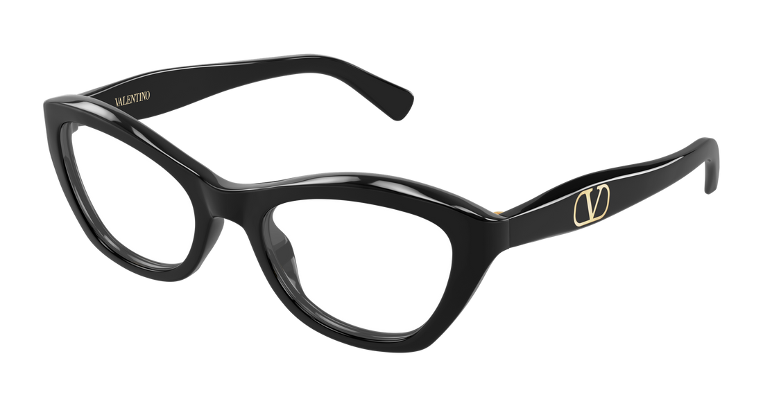 Occhiali da vista valentino vg0012o 001 negro cat eye femenino taglia 53mm - Vista principale