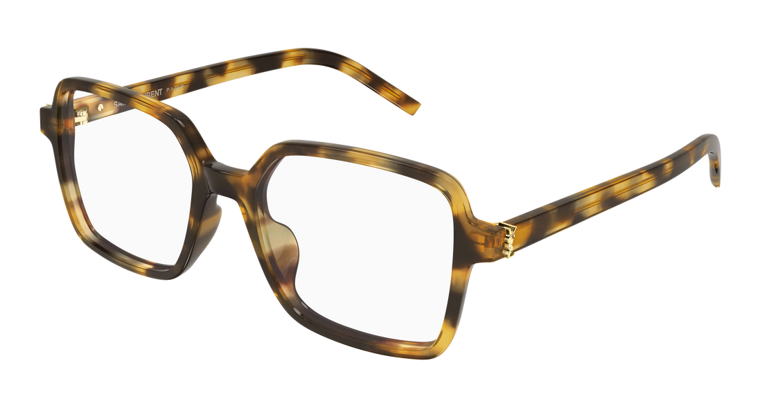 Briller saint laurent sl m139 014 havana rectangular / squared femenino størrelse 56mm - Hovedvisning