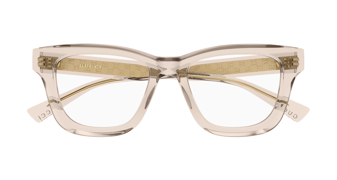Occhiali da vista gucci gg2066o 003 marron cat eye femenino taglia 49mm - Vista dettagliata