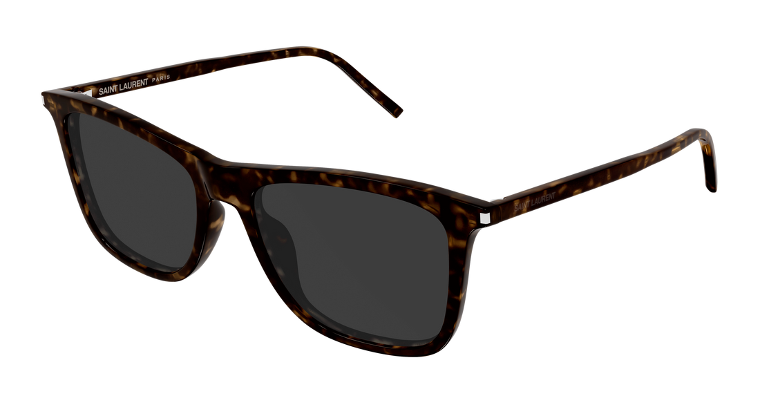 Óculos de sol saint laurent sl 895 002 havana rectangular / squared unisex tamanho 55mm - Vista principal