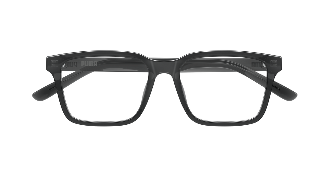 Occhiali da vista puma pu0531oa 002 gris rectangular / squared masculino taglia 54mm - Vista dettagliata