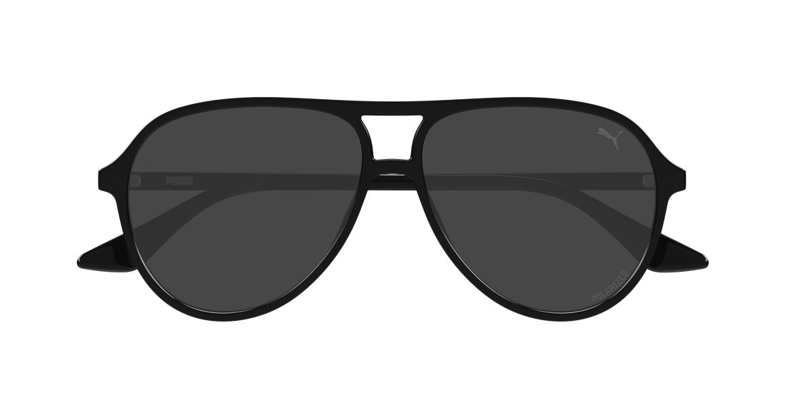 Sunglasses puma pu0523s 002 negro pilot/navigator masculino size 58mm - Detailed view