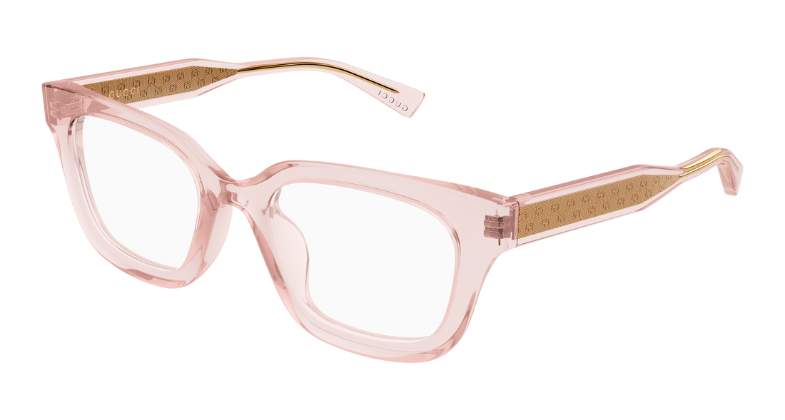 Brillen gucci gg2067ol 003 rosa rectangular / squared femenino größe 49mm - Hauptansicht