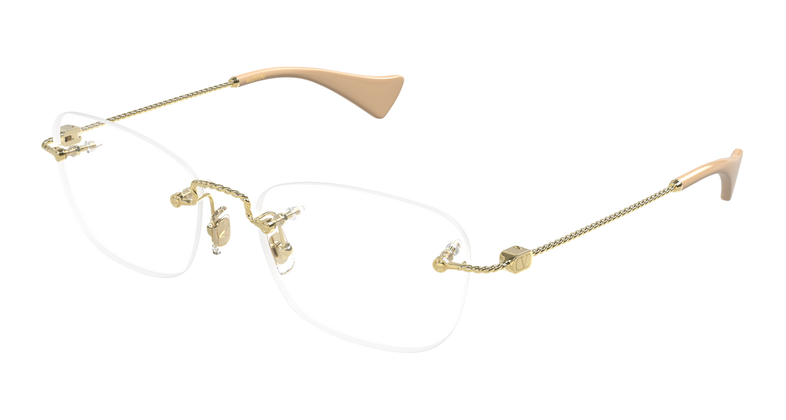 Glasögon valentino vg0065o 003 dorado round/oval/panthos femenino storlek 55mm - Huvudvy