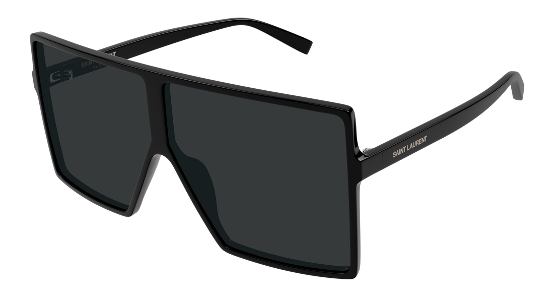 Sonnenbrillen saint laurent sl 909 betty s 001 negro rectangular / squared femenino größe 68mm - Hauptansicht