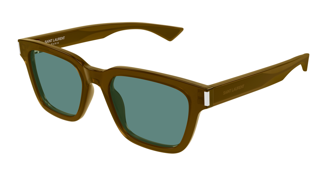 Sunglasses saint laurent sl 790 007 marron rectangular / squared masculino size 53mm - Main view
