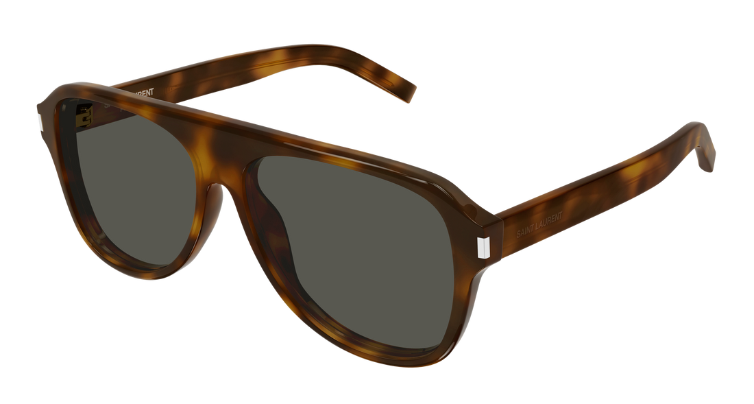 Óculos de sol saint laurent sl 970 003 havana pilot/navigator masculino tamanho 59mm - Vista principal