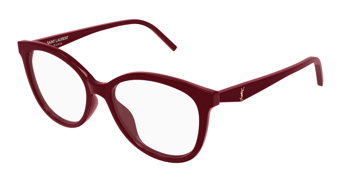 Prescription glasses saint laurent sl m184 005 rojo cat eye femenino size 53mm - Main view