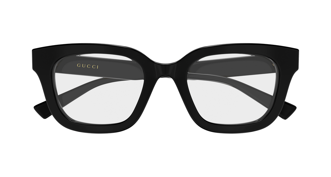Occhiali da vista gucci gg2067ol 001 negro rectangular / squared femenino taglia 49mm - Vista dettagliata