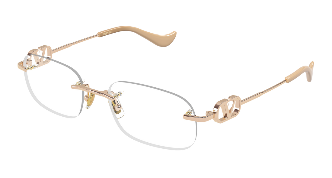 Glasögon valentino vg0034o 003 dorado round/oval/panthos femenino storlek 53mm - Huvudvy