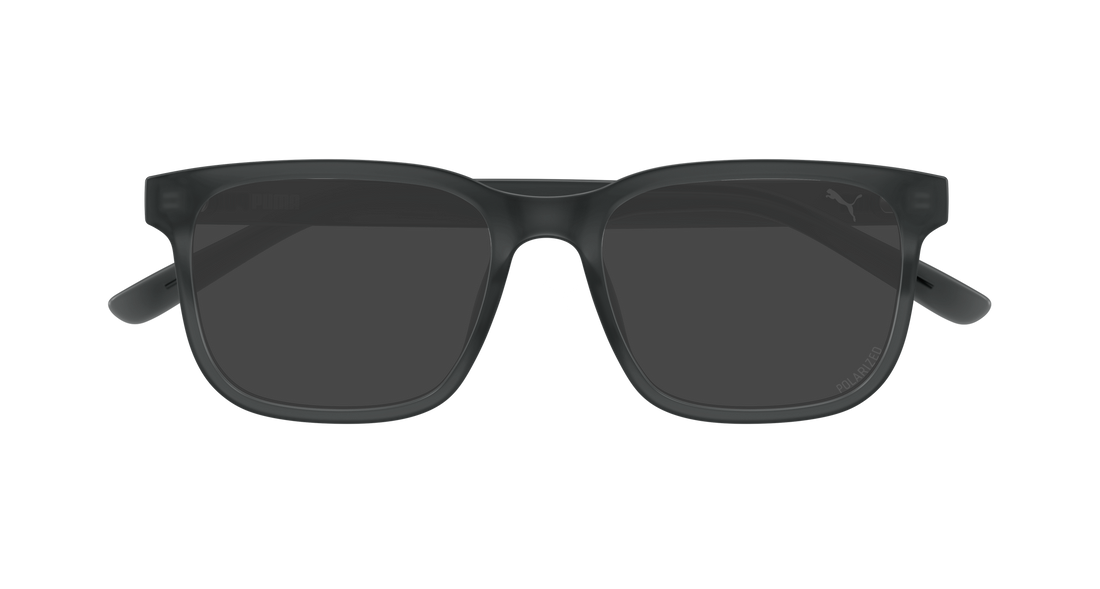 Sunglasses puma pu0527s 002 gris rectangular / squared masculino size 55mm - Detailed view