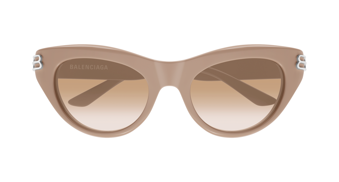 Lunettes de soleil balenciaga bb0466s 003 rosa cat eye femenino taille 55mm - Vue détaillée