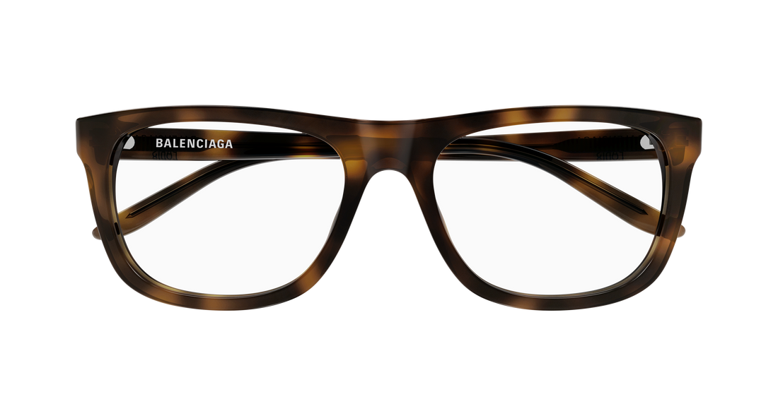 Dioptrijske naočale balenciaga bb0498o 003 havana rectangular / squared masculino veličina 56mm - Detaljni prikaz