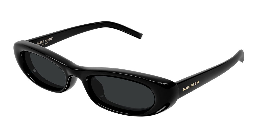 Occhiali da sole saint laurent sl 557 shade plump 001 negro rectangular / squared femenino taglia 53mm - Vista principale