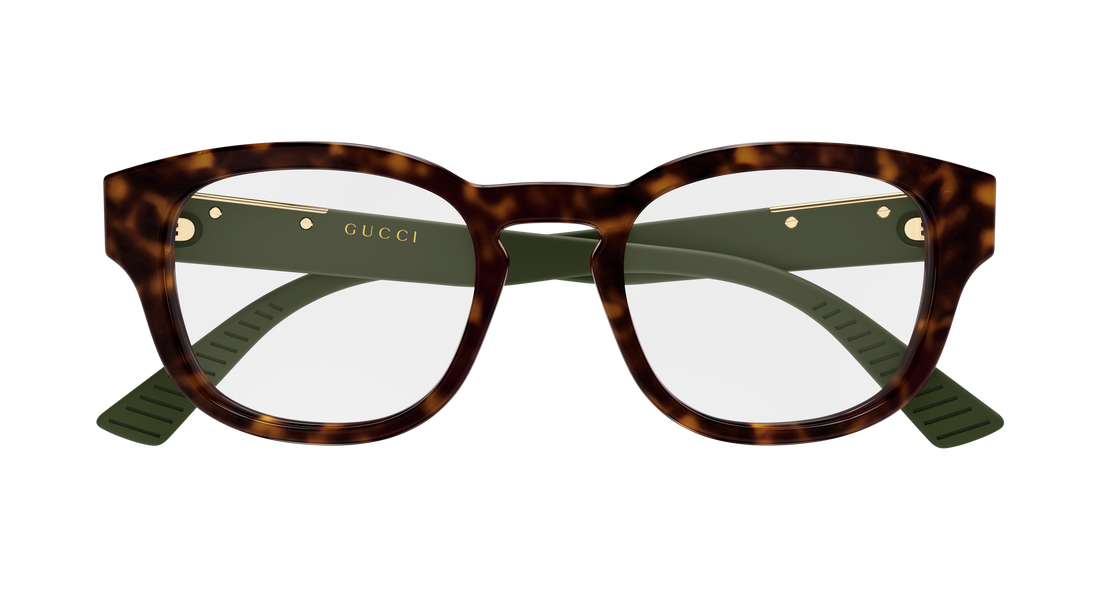 Brillen gucci gg2090o 004 havana round/oval/panthos masculino größe 50mm - Detailansicht