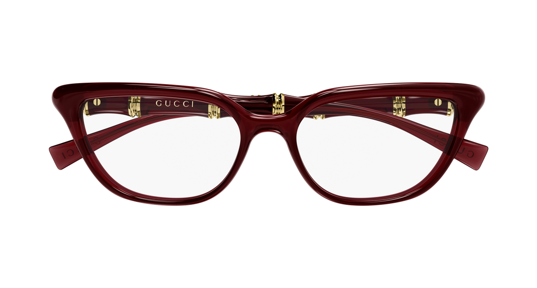 Brillen gucci gg2060o 003 rojo geometrical/directional femenino größe 53mm - Detailansicht