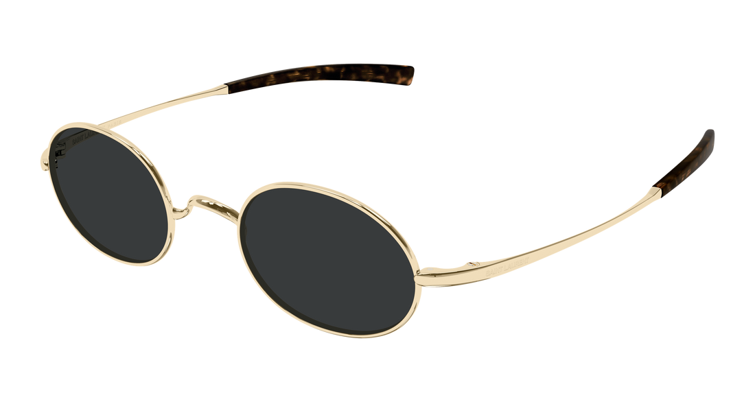 Sunglasses saint laurent sl 948 t 004 dorado round/oval/panthos masculino size 47mm - Main view
