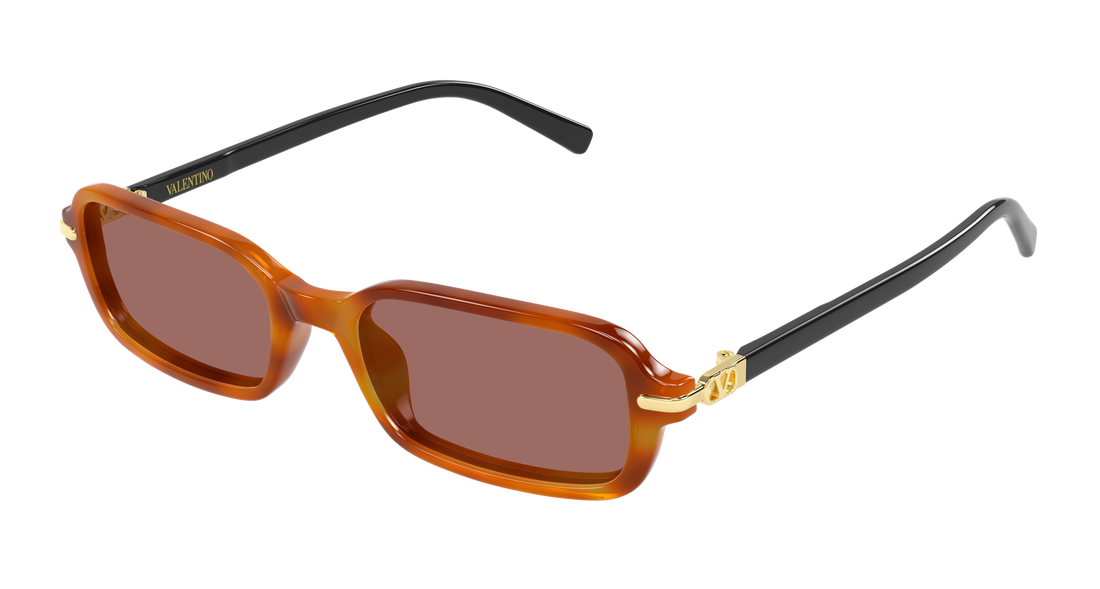Occhiali da sole valentino vg0047s 004 havana rectangular / squared femenino taglia 52mm - Vista principale