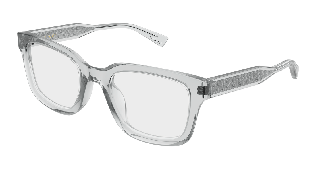 Brillen gucci gg2071ol 005 gris rectangular / squared masculino größe 52mm - Hauptansicht