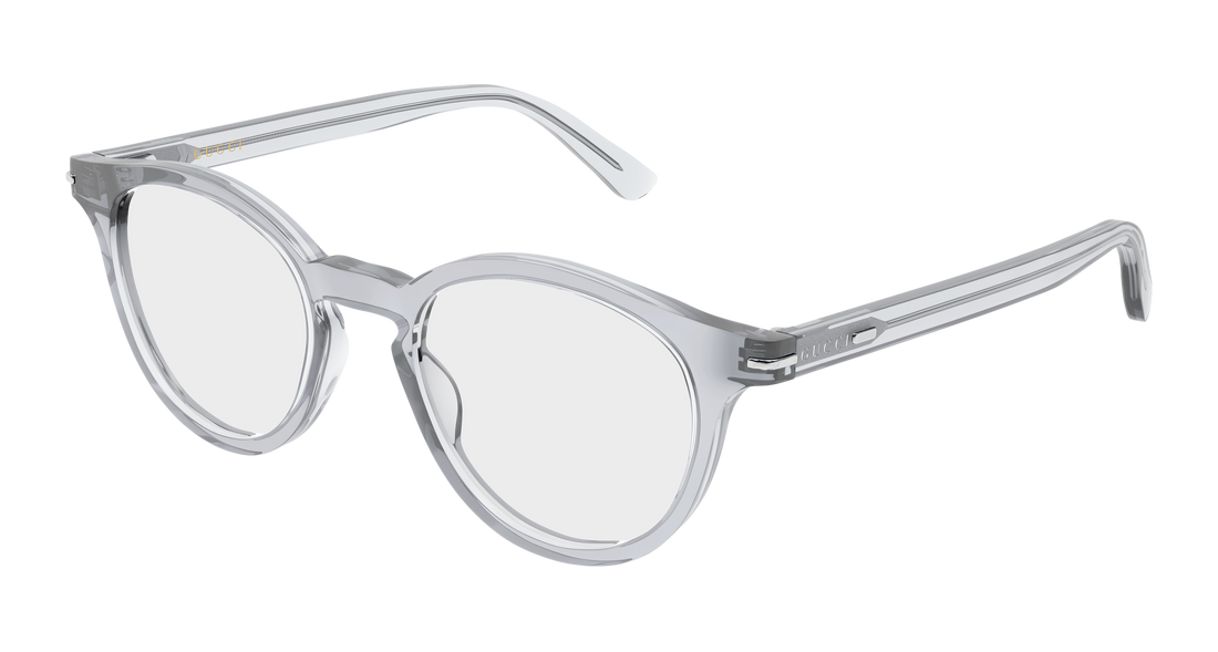 Brillen gucci gg1727o 006 gris round/oval/panthos masculino größe 48mm - Hauptansicht