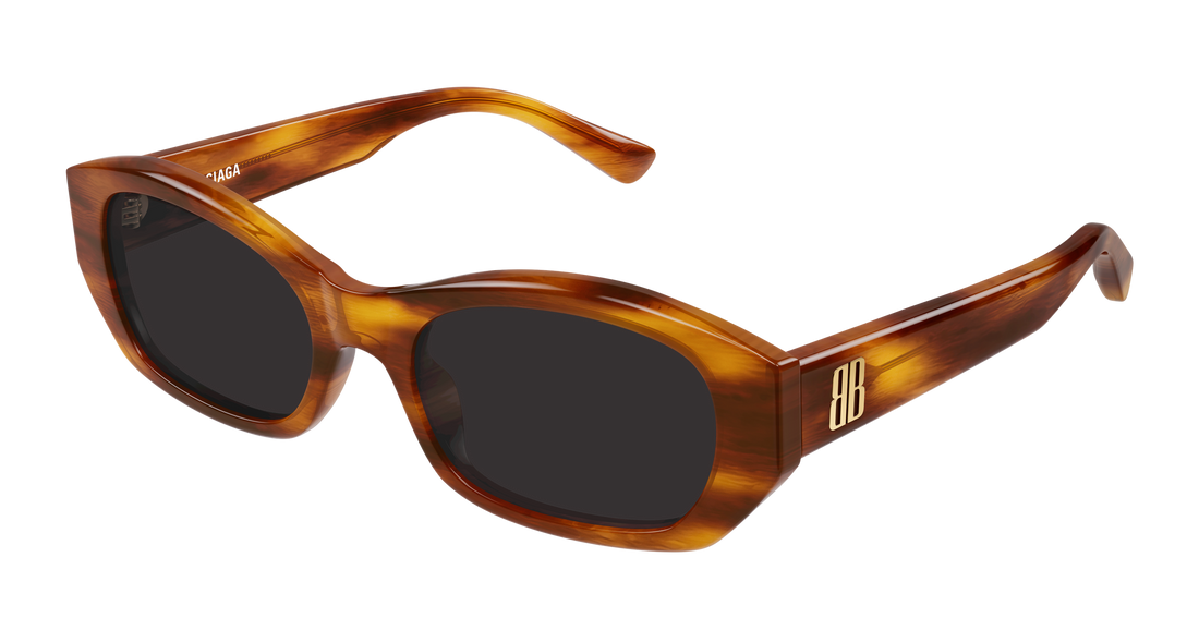 Sunglasses balenciaga bb0476s 002 marron round/oval/panthos femenino size 54mm - Main view