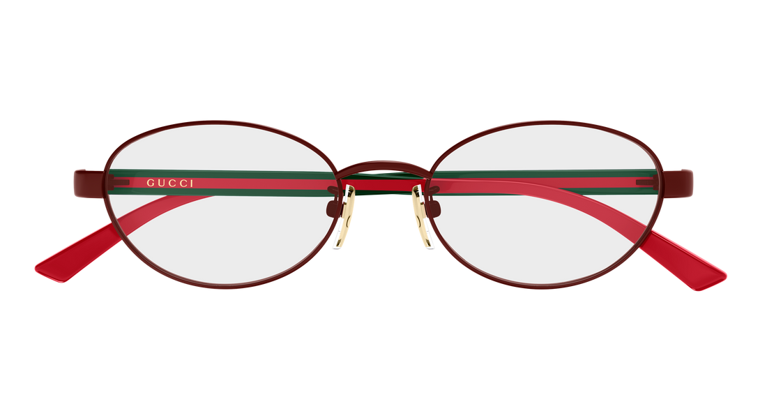Brillen gucci gg2145oj 003 burdeos round/oval/panthos femenino größe 52mm - Detailansicht