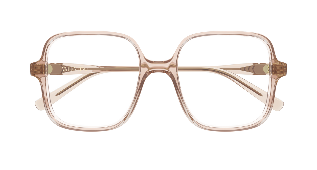 Glasögon valentino vg0021o 006 beige round/oval/panthos femenino storlek 53mm - Detaljvy