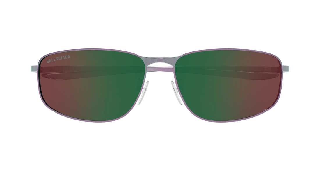 Occhiali da sole balenciaga bb0494sa 005 multicolor rectangular / squared masculino taglia 61mm - Vista dettagliata