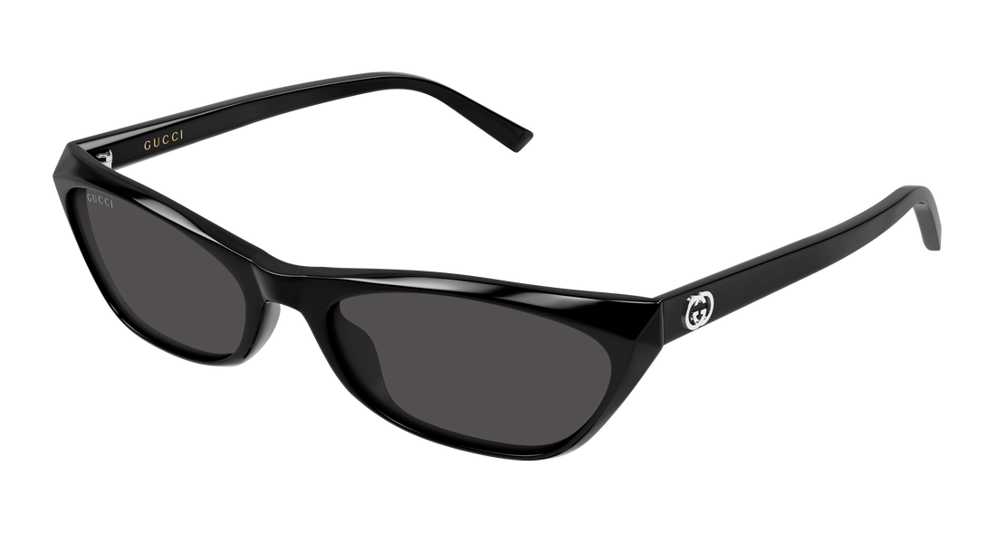 Óculos de sol gucci gg2203s 001 negro geometrical/directional femenino tamanho 56mm - Vista principal