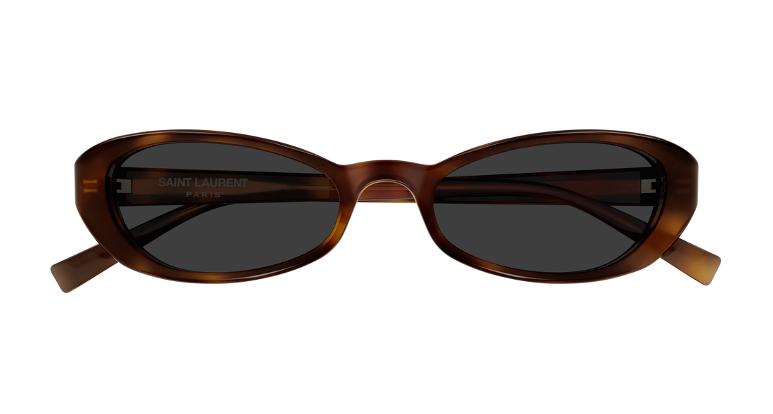 Sunglasses saint laurent sl 871 004 havana round/oval/panthos unisex size 51mm - Detailed view