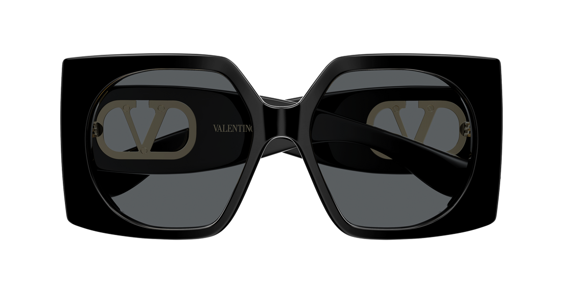 Sunglasses valentino vg0002s 001 negro rectangular / squared femenino size 55mm - Detailed view