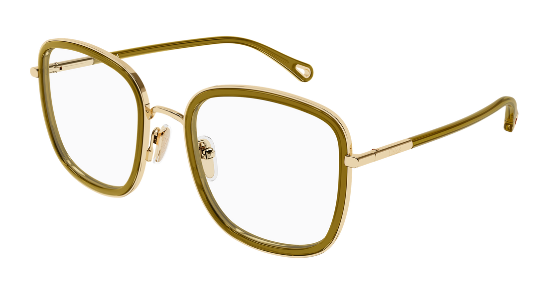 Lunettes de vue chloé ch0373o 004 dorado butterfly femenino taille 53mm - Vue principale