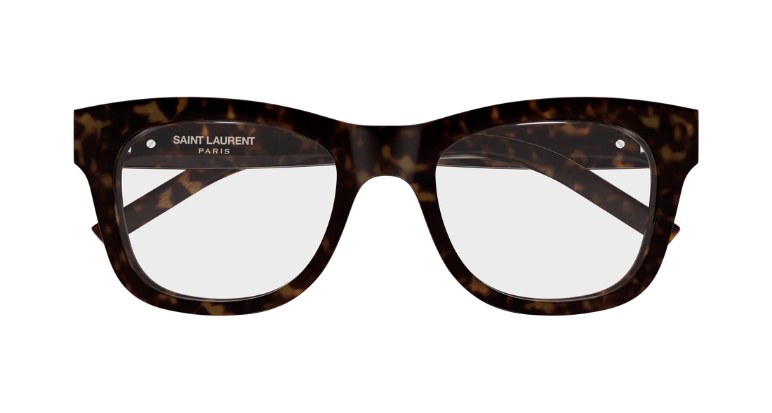 Prescription glasses saint laurent sl m159 002 havana cat eye femenino size 52mm - Detailed view