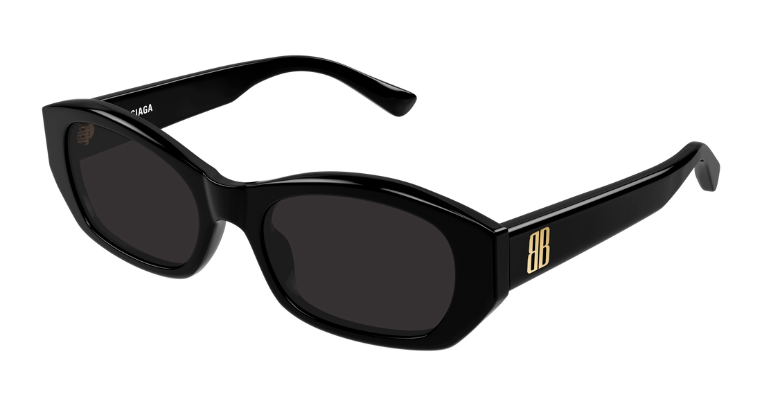 Sunglasses balenciaga bb0476s 001 negro round/oval/panthos femenino size 54mm - Main view