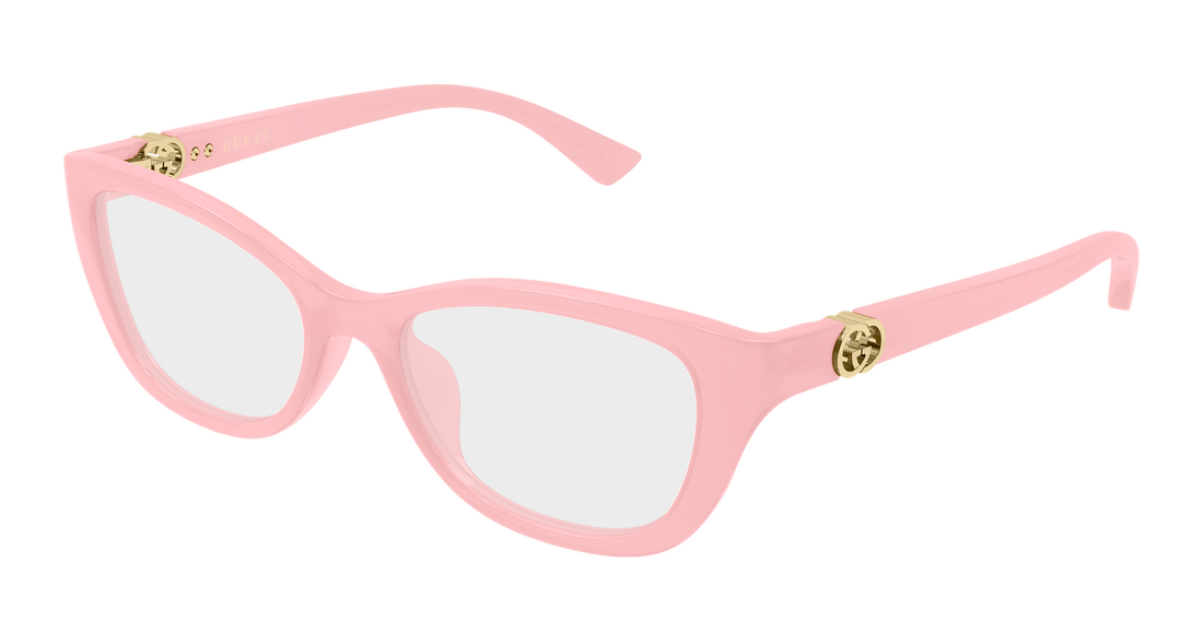 Briller gucci gg2196ol 003 rosa cat eye femenino størrelse 51mm - Hovedvisning