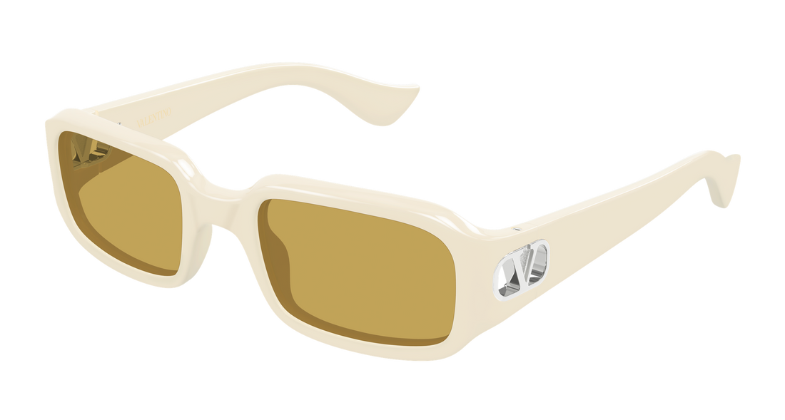 Occhiali da sole valentino vg0016s 004 beige rectangular / squared femenino taglia 53mm - Vista principale