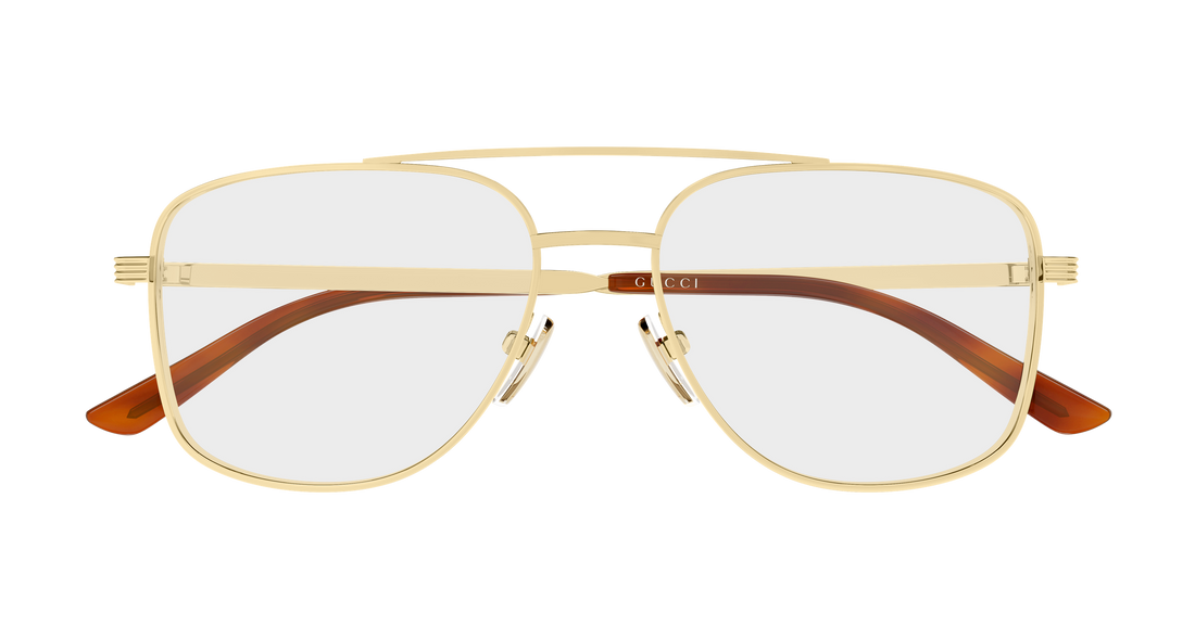 Briller gucci gg2223o 005 dorado pilot/navigator femenino størrelse 57mm - Detaljeret visning