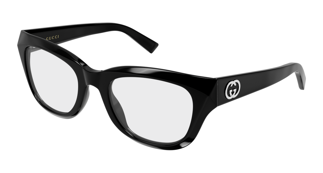 Lunettes de vue gucci gg2202o 005 negro geometrical/directional femenino taille 53mm - Vue principale